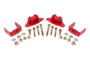 Chevrolet Corvette Diff Bushing Kit - BMR Suspension - Polyurethane - Red - `14-`19